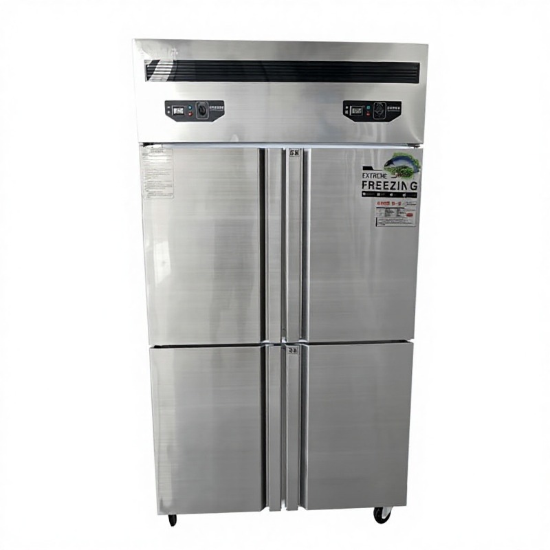 Commercial Kitchen Dimensions - Airo Четырехдверный коммерческий морозильный шкаф с