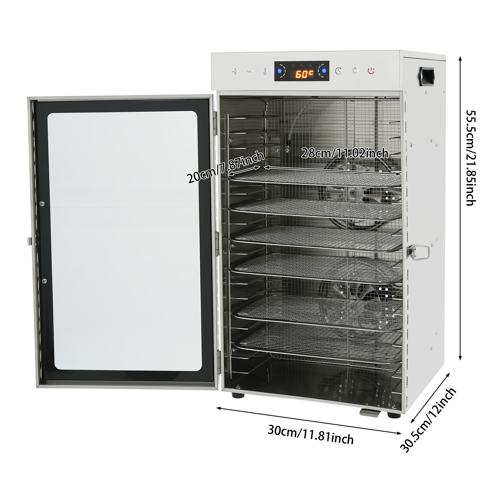 Дегидратор для продуктов на 18 – обзор и цена Commercial Food Dehydrator